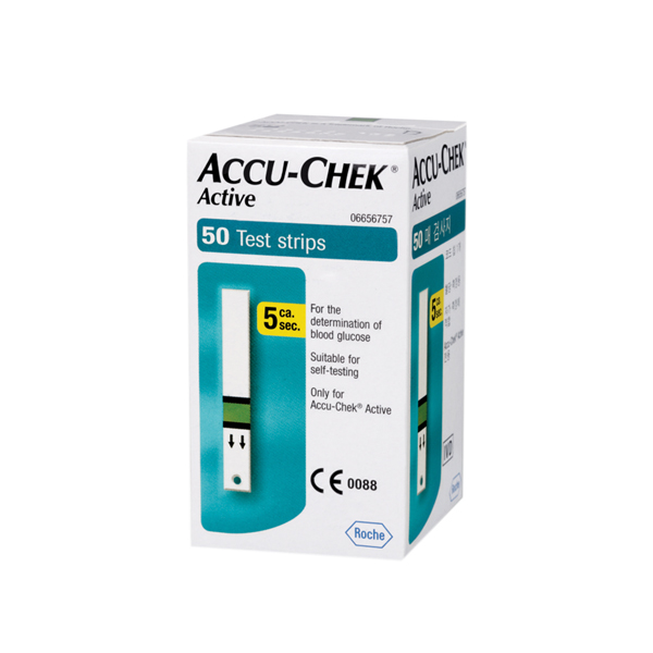 Accu-Chek Active Test Strips (Pack of 50 )